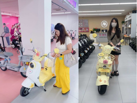 爱玛×黄油小熊联名系列席卷全国,可爱出行成社交新宠