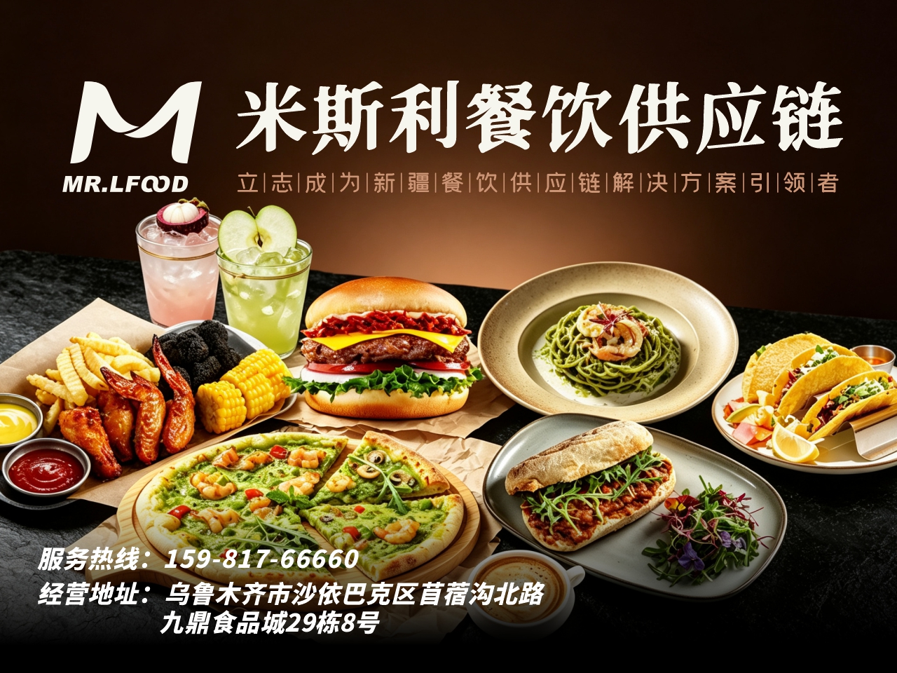 乌鲁木齐米斯利餐饮供应链：十五年本土深耕，一站式西式快餐全链服务商